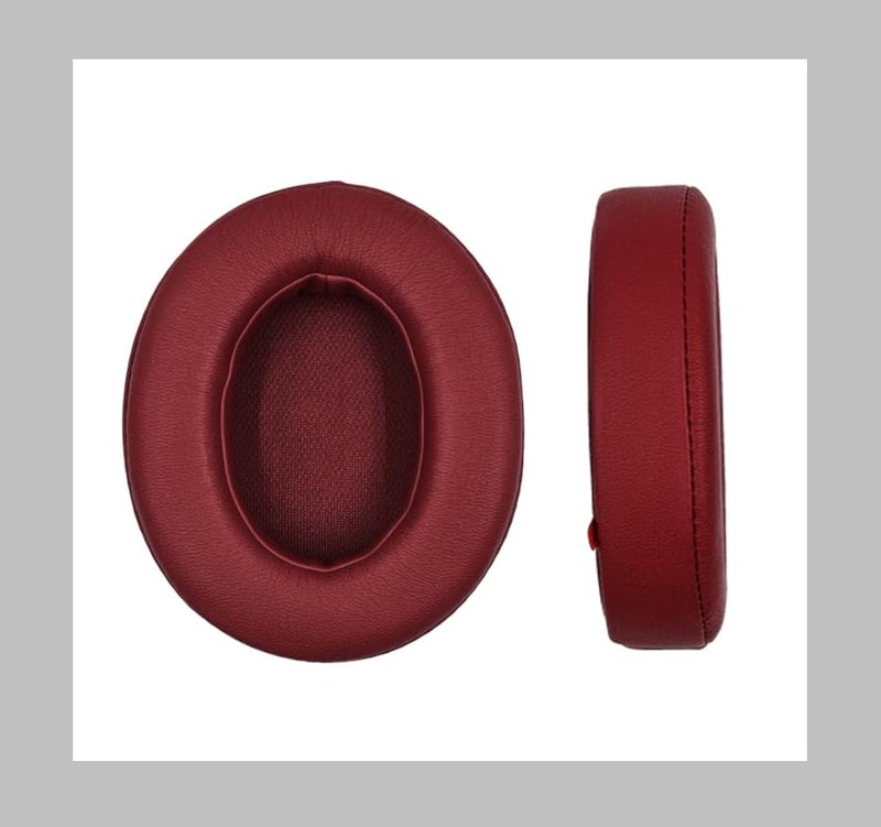 cipher.v Replacement Earpad Cover,Cypher.V Ear Cushion Pads Compatible with Beats Studio 2.0 and Studio 3.0 Over Ear Headphones by Dr.DRE 1 Pair (Wine Red) - Image 5